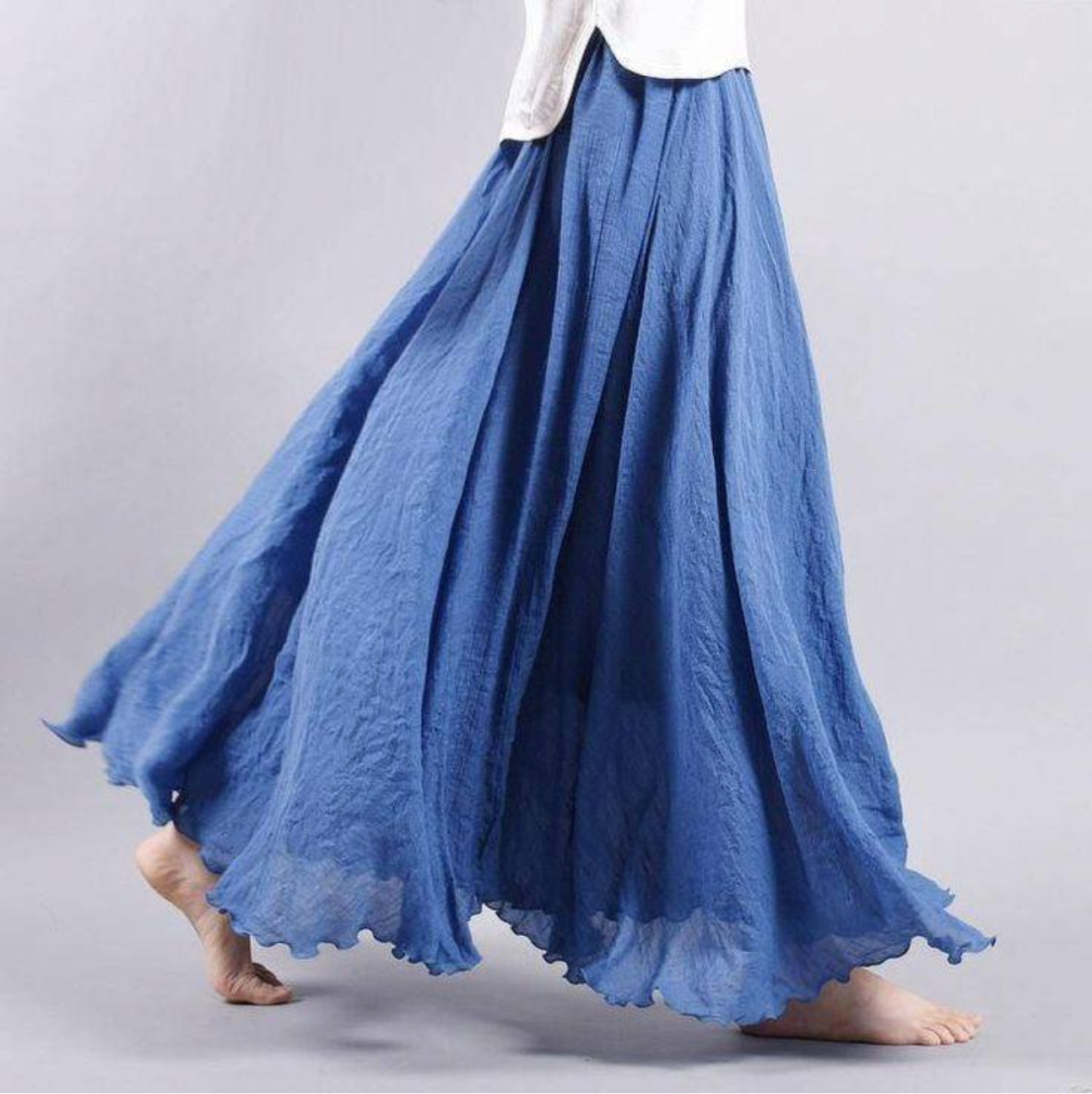 Women's Maxi Tiered Skirt