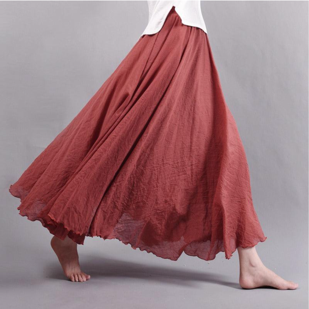 Women's Maxi Tiered Skirt