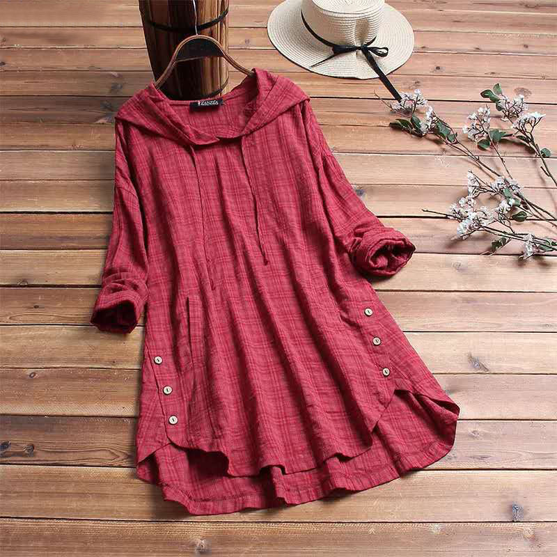 Women's Midi Dress – Wine Red