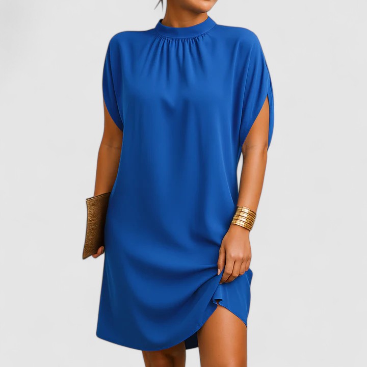 Women's Midi Dress – Blue