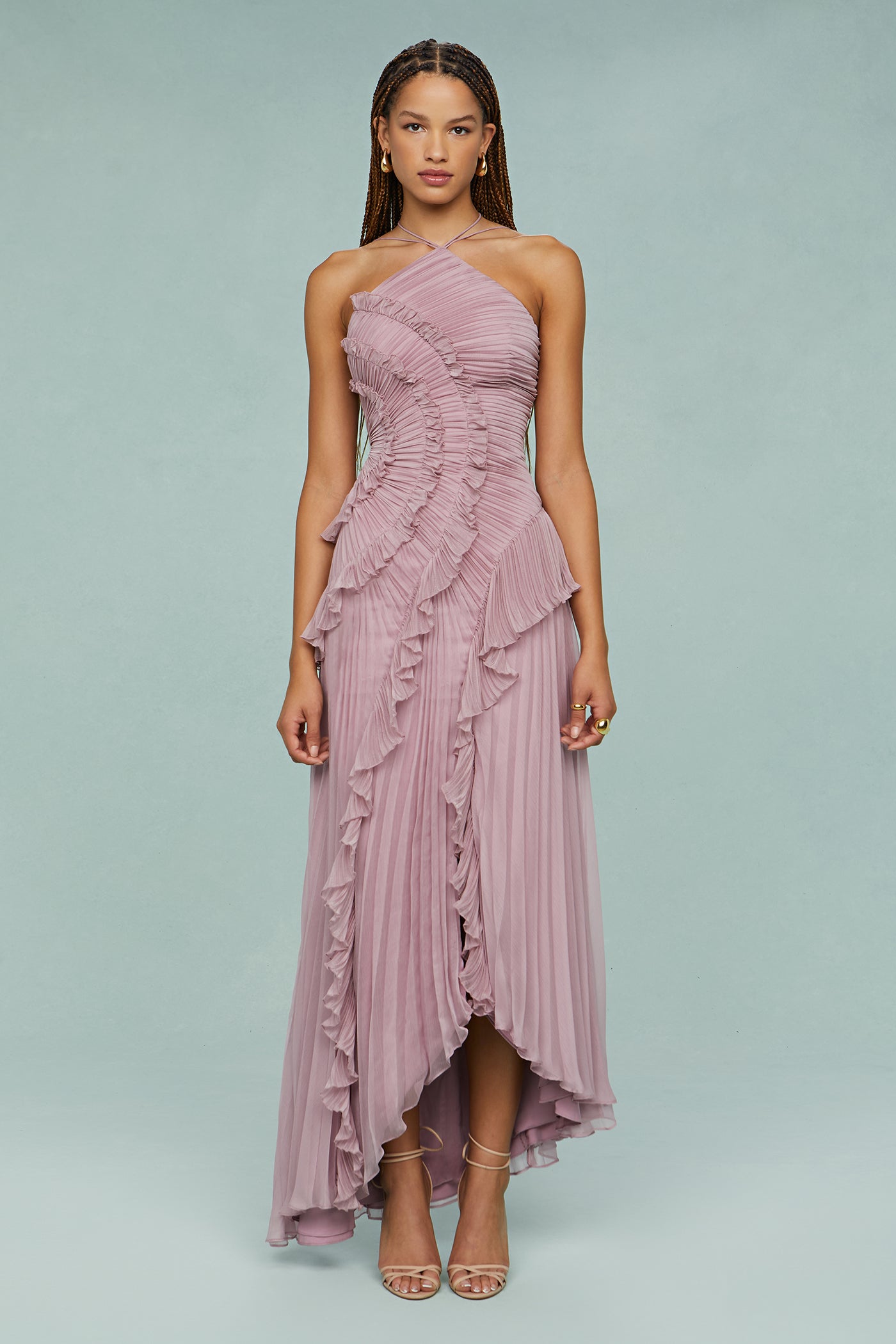 Women's Halter Maxi Dress
