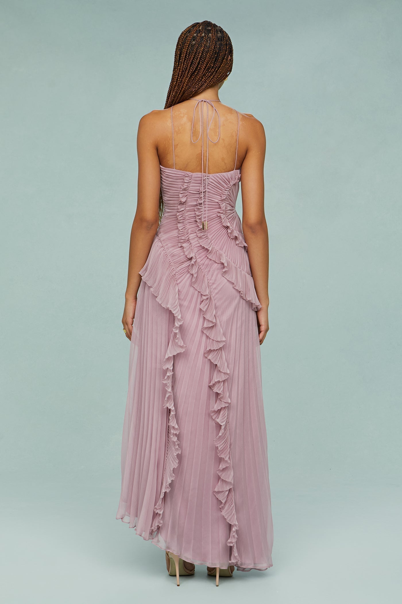 Women's Halter Maxi Dress
