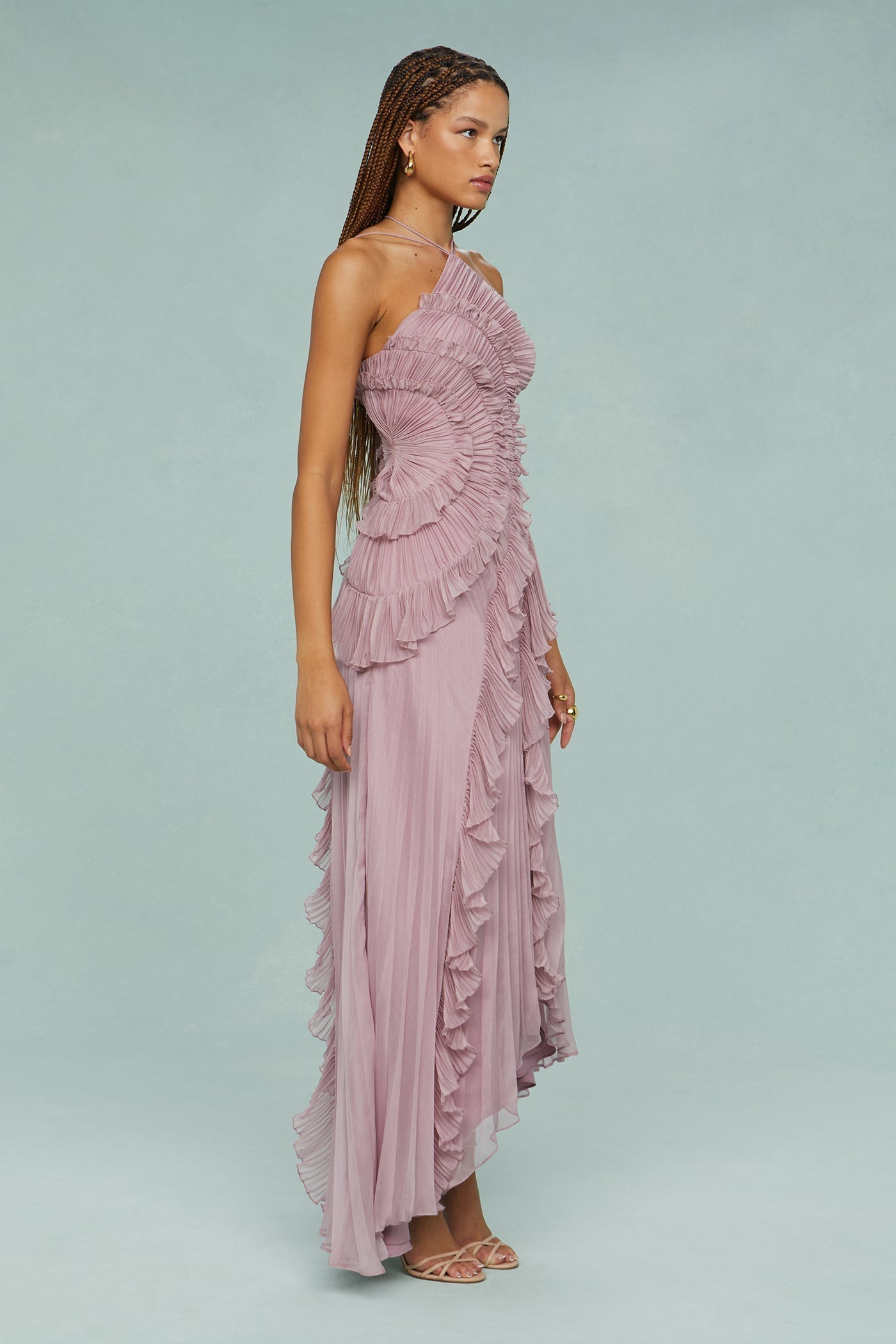 Women's Halter Maxi Dress