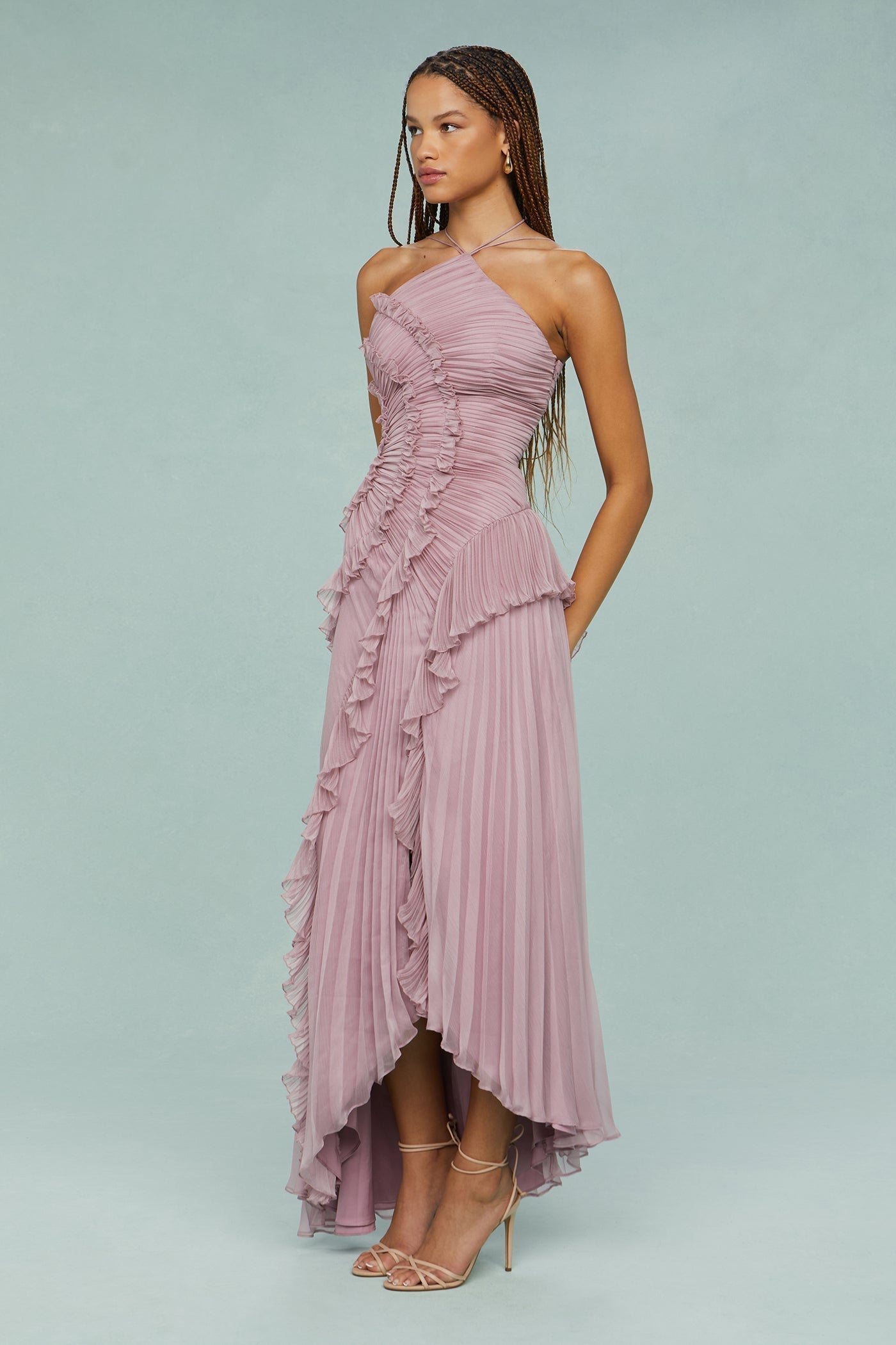 Women's Halter Maxi Dress