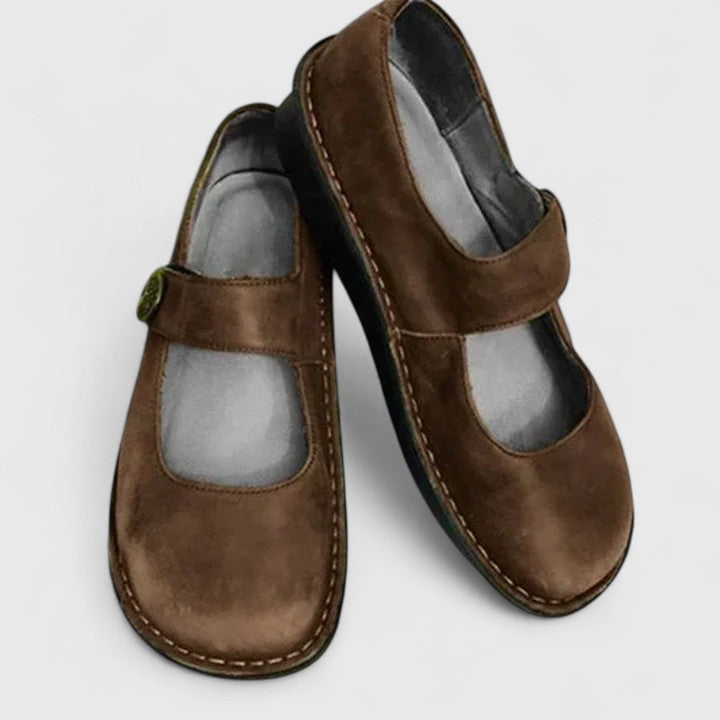 Women's Mary Janes – Brown