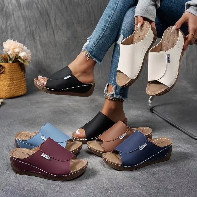 Women's Platform Slide Sandals