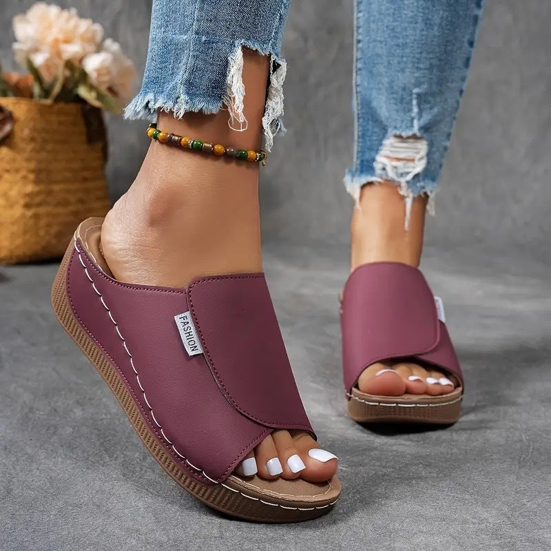 Women's Platform Slide Sandals