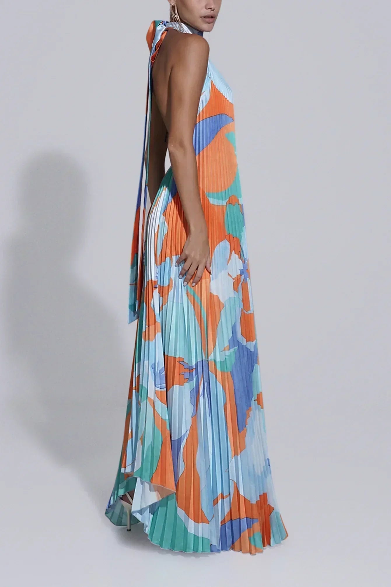 Women's Halter Maxi Dress