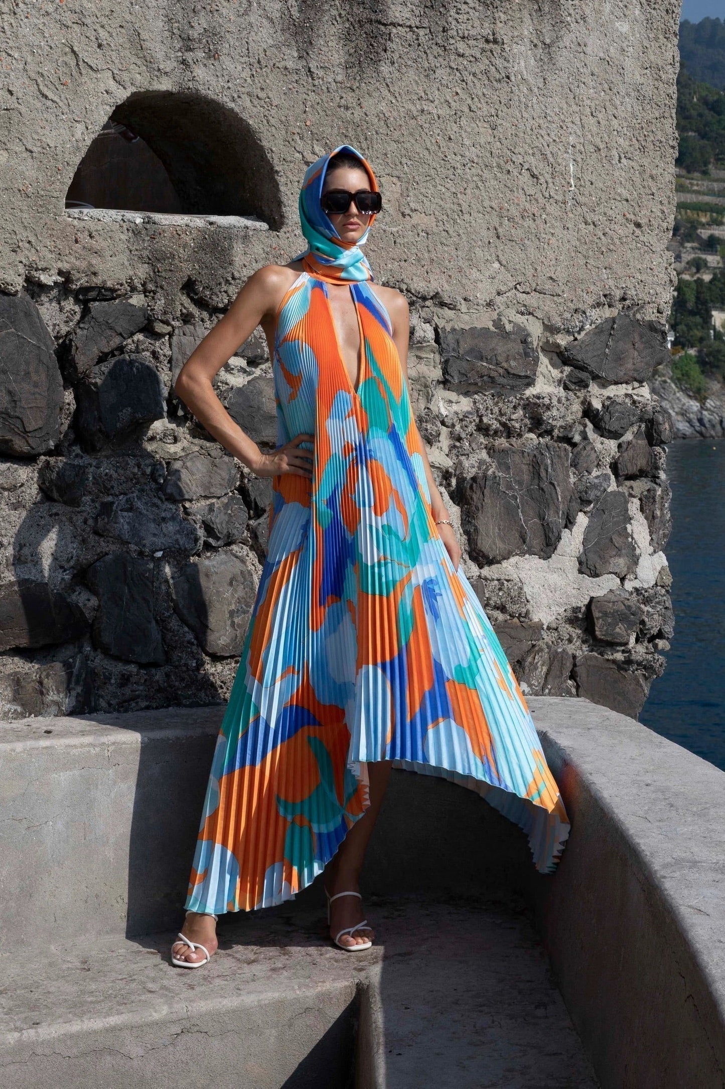 Women's Halter Maxi Dress