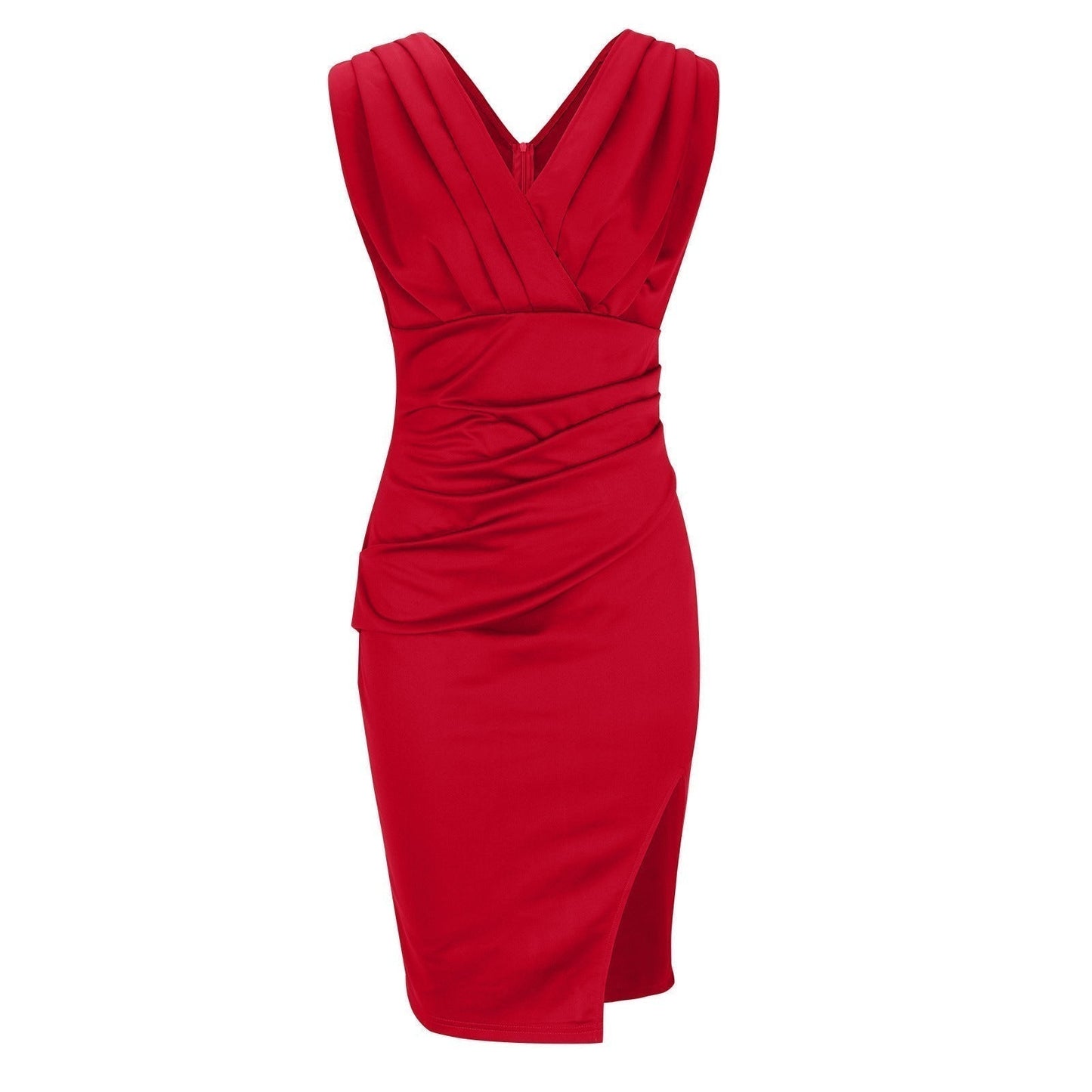 Women's V Neck Mini Dress