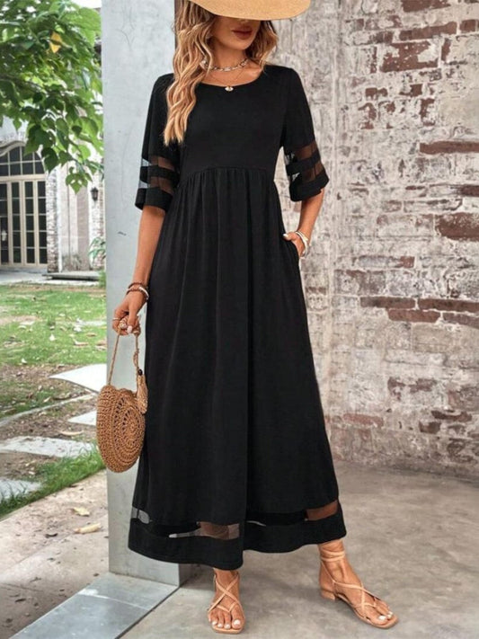 Women's Maxi Dress – Black