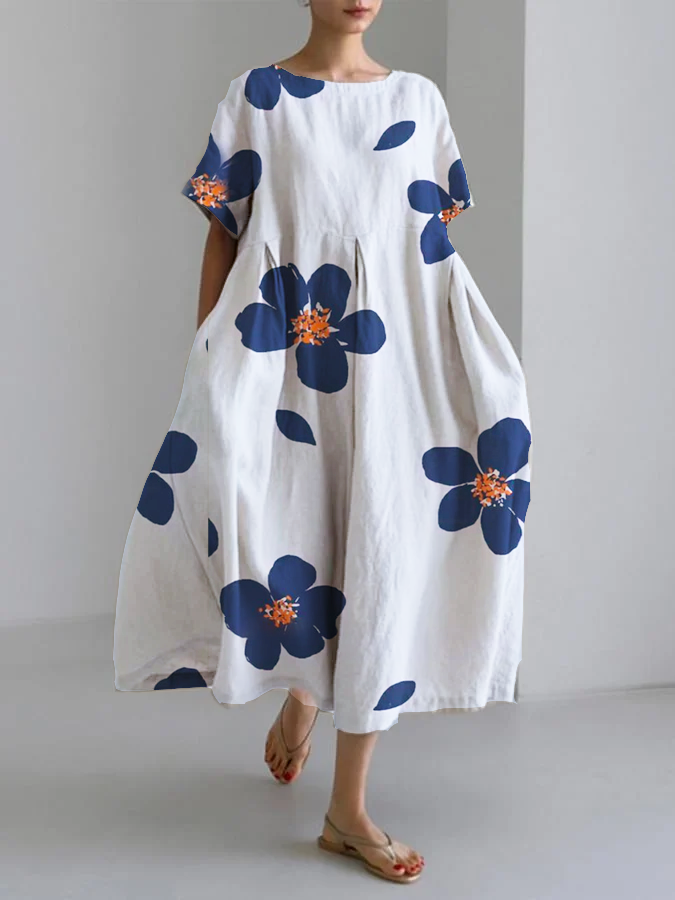 Women's Maxi Dress – Blue