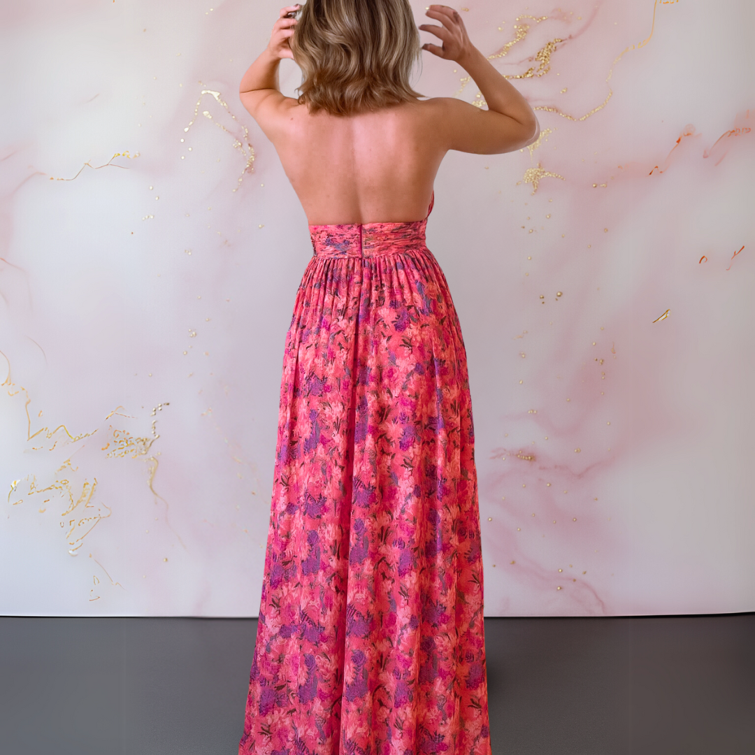 Women's Halter Maxi Dress