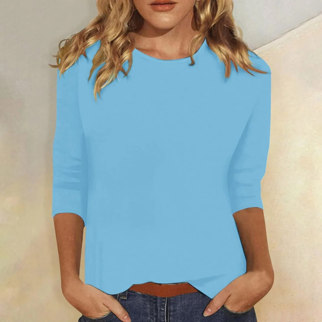 Women's Blouse – Light Blue