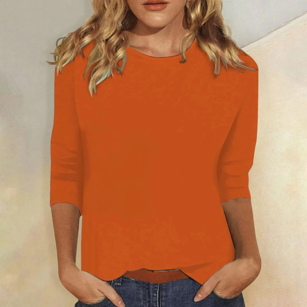 Women's Blouse – Orange