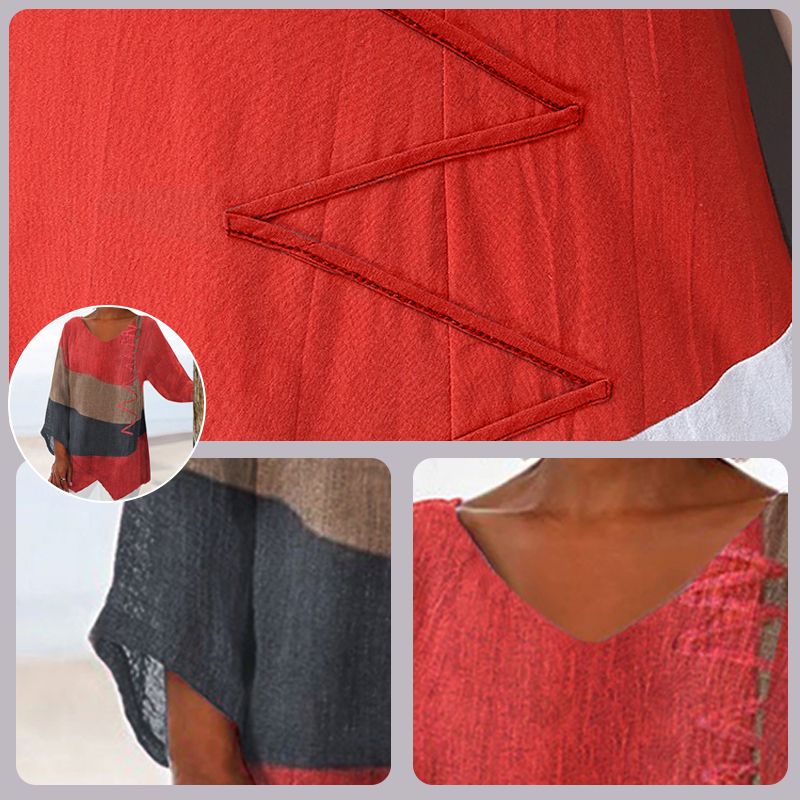 Women's V Neck Blouse