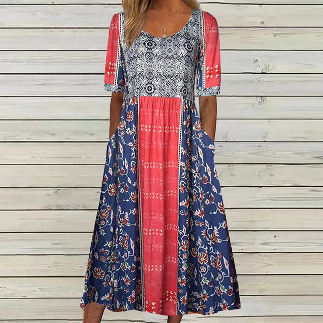 Women's Maxi Dress – Red