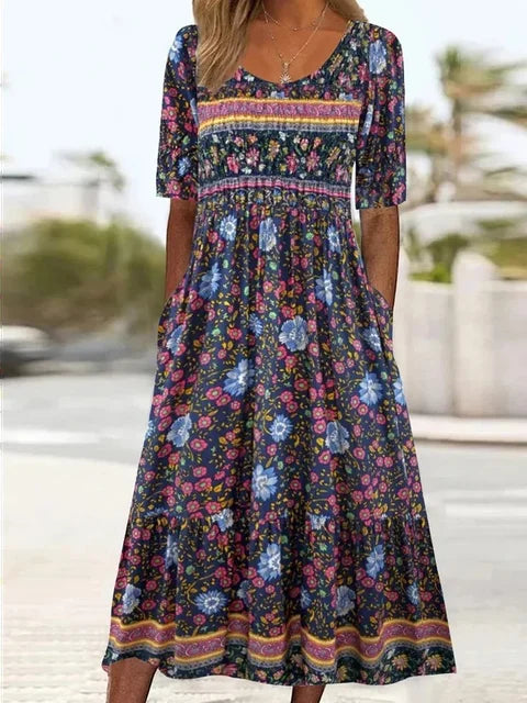 Women's Maxi Dress – Pink