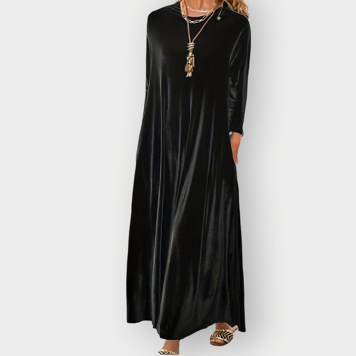 Women's Maxi Dress – Black