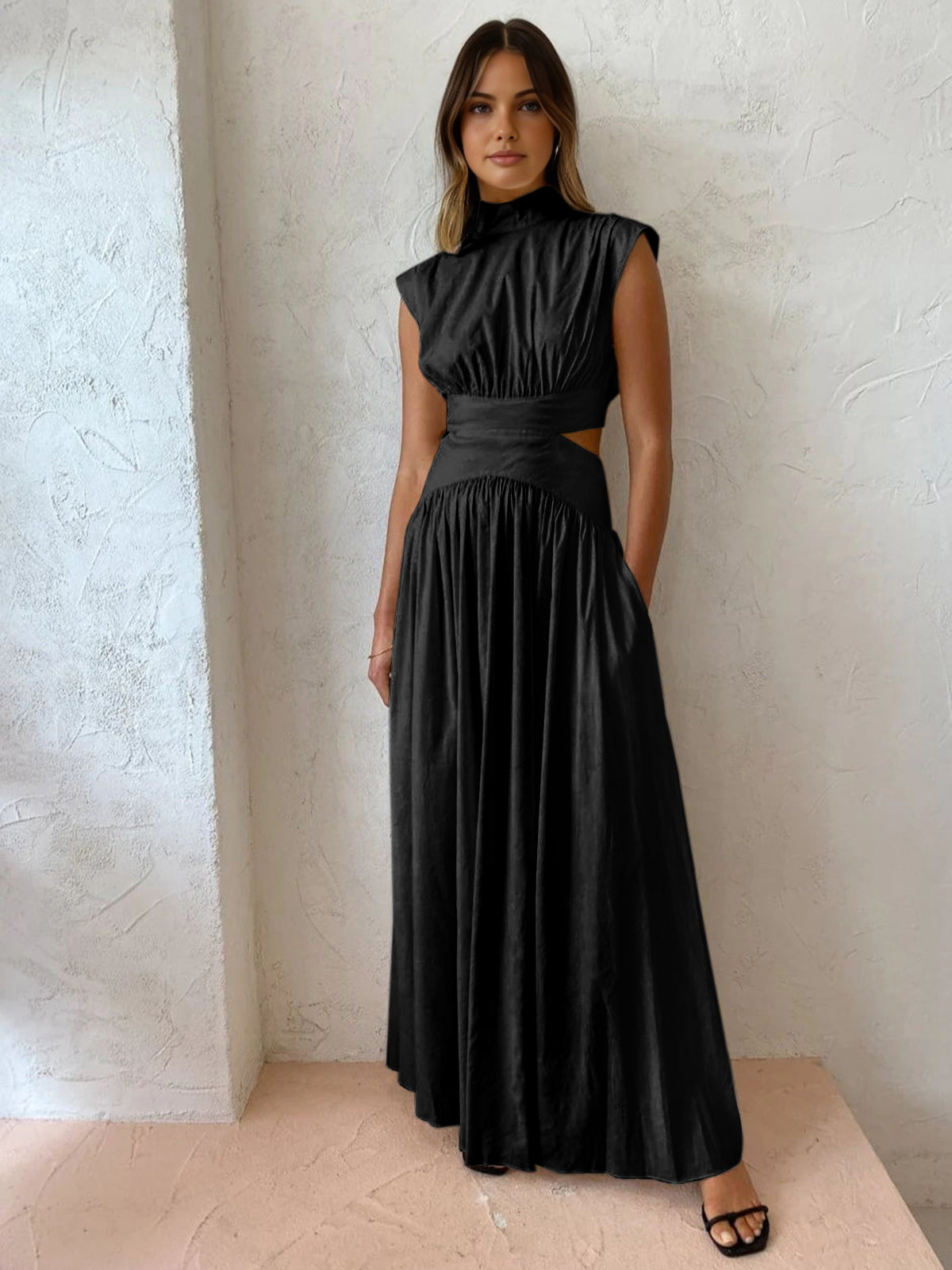 Women's Maxi Dress – Black