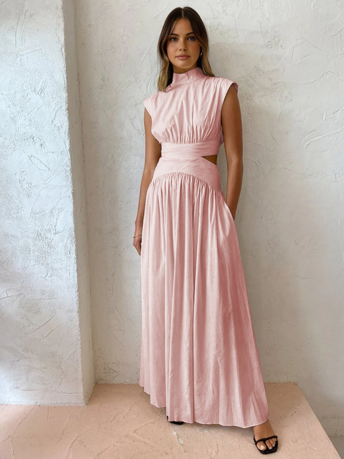Women's Maxi Dress – Pink