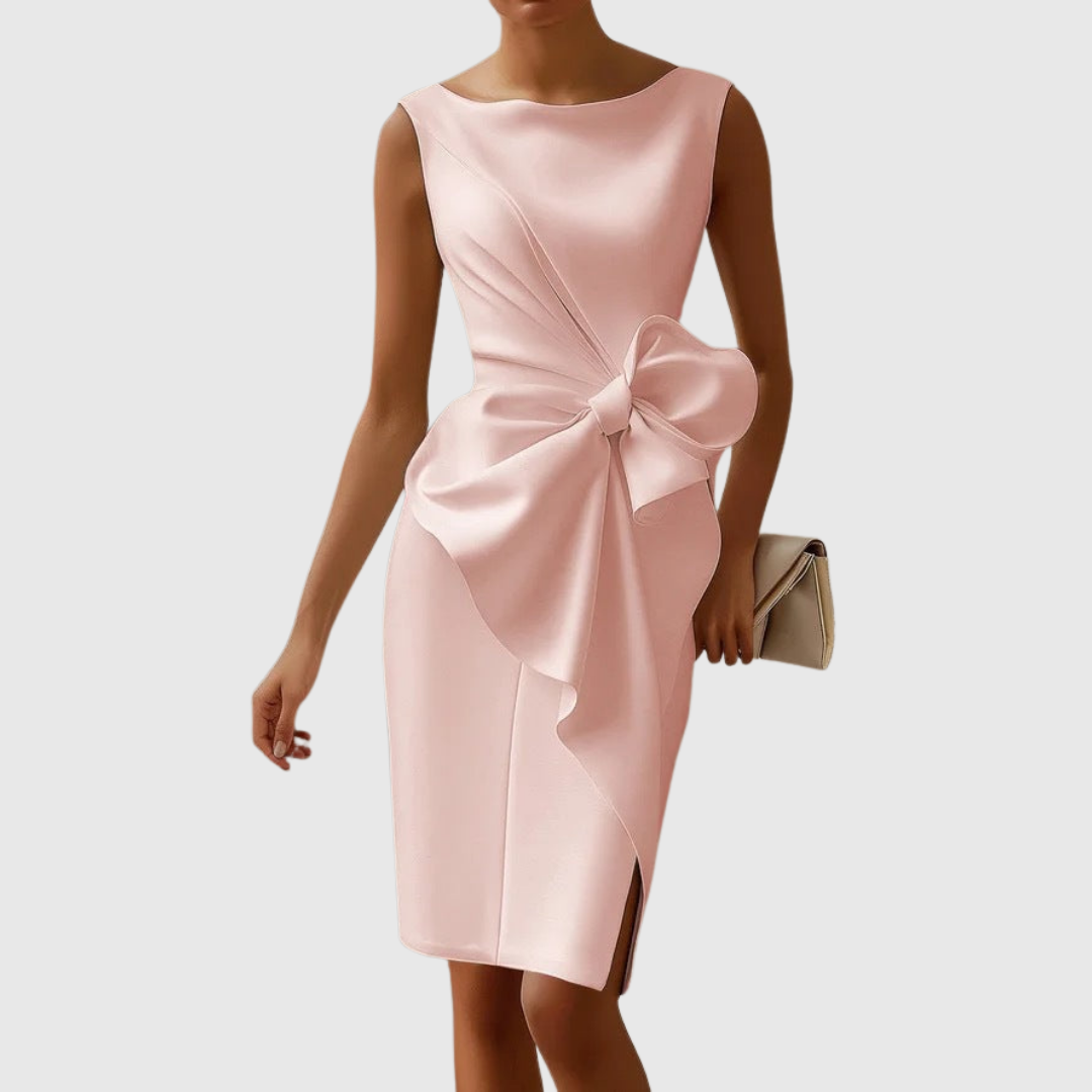 Women's Midi Dress – Pink