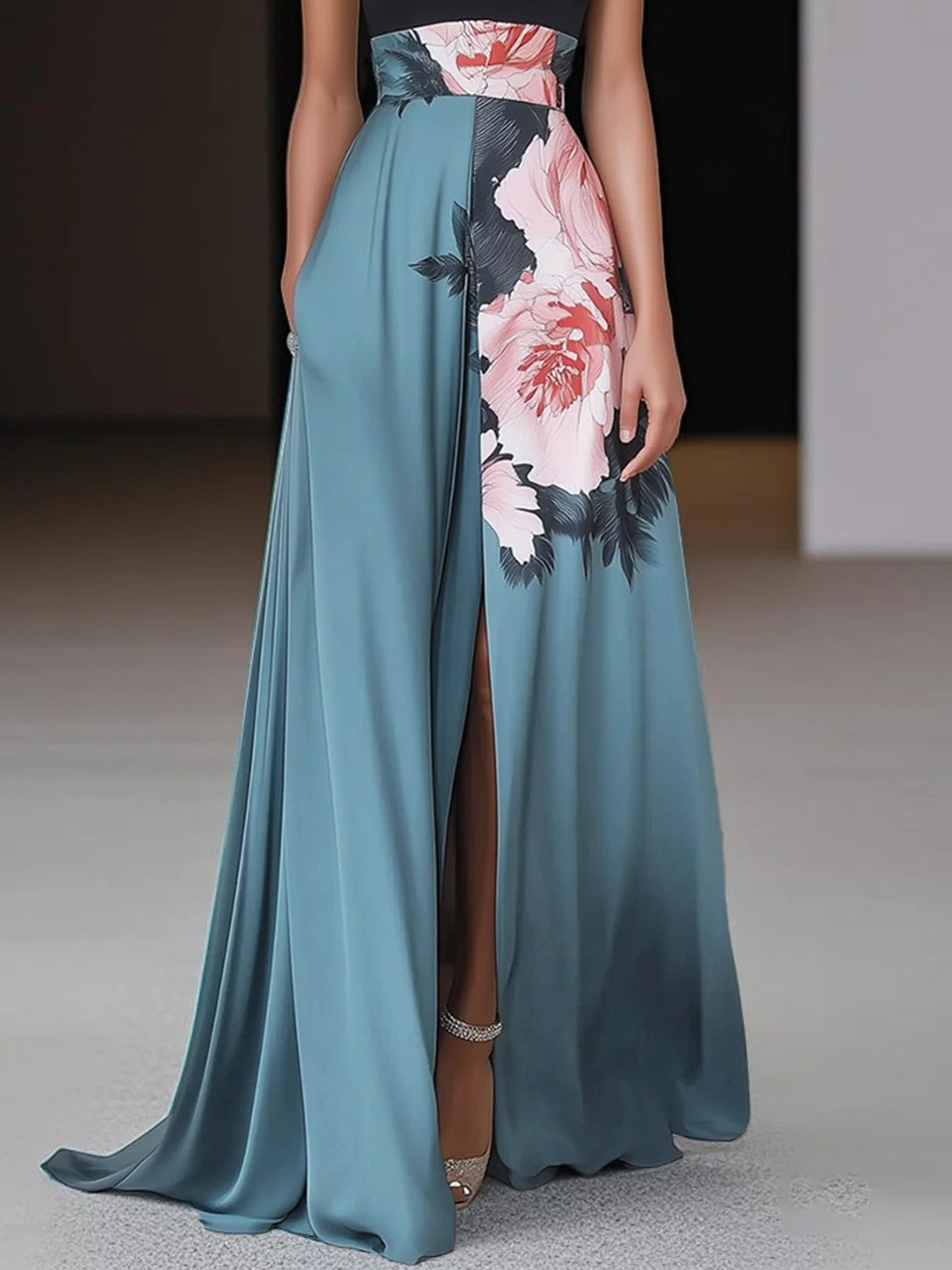 Women's Halter Maxi Dress