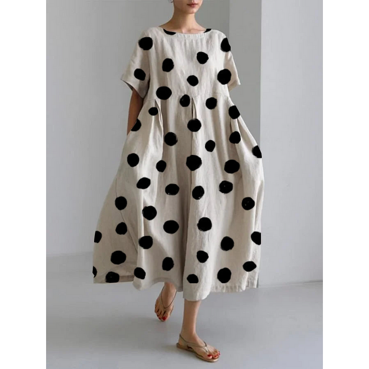 Women's Midi Dress – White