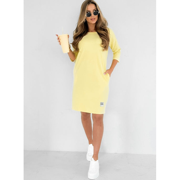 Women's Mini Dress – Yellow