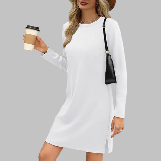 Women's Midi Dress – White