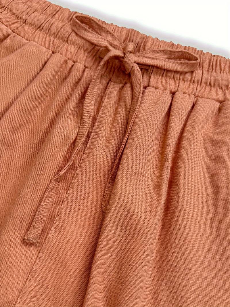 Women's Wide Leg Drawstring Pants