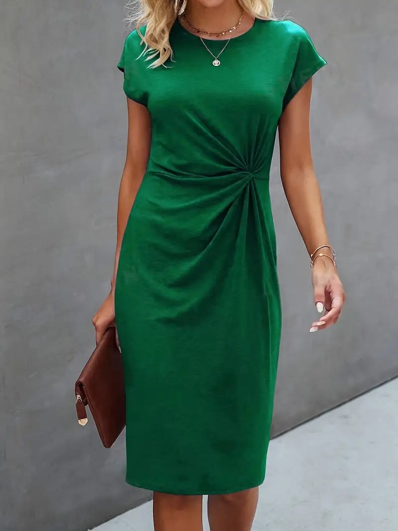 Women's Midi Dress – Green