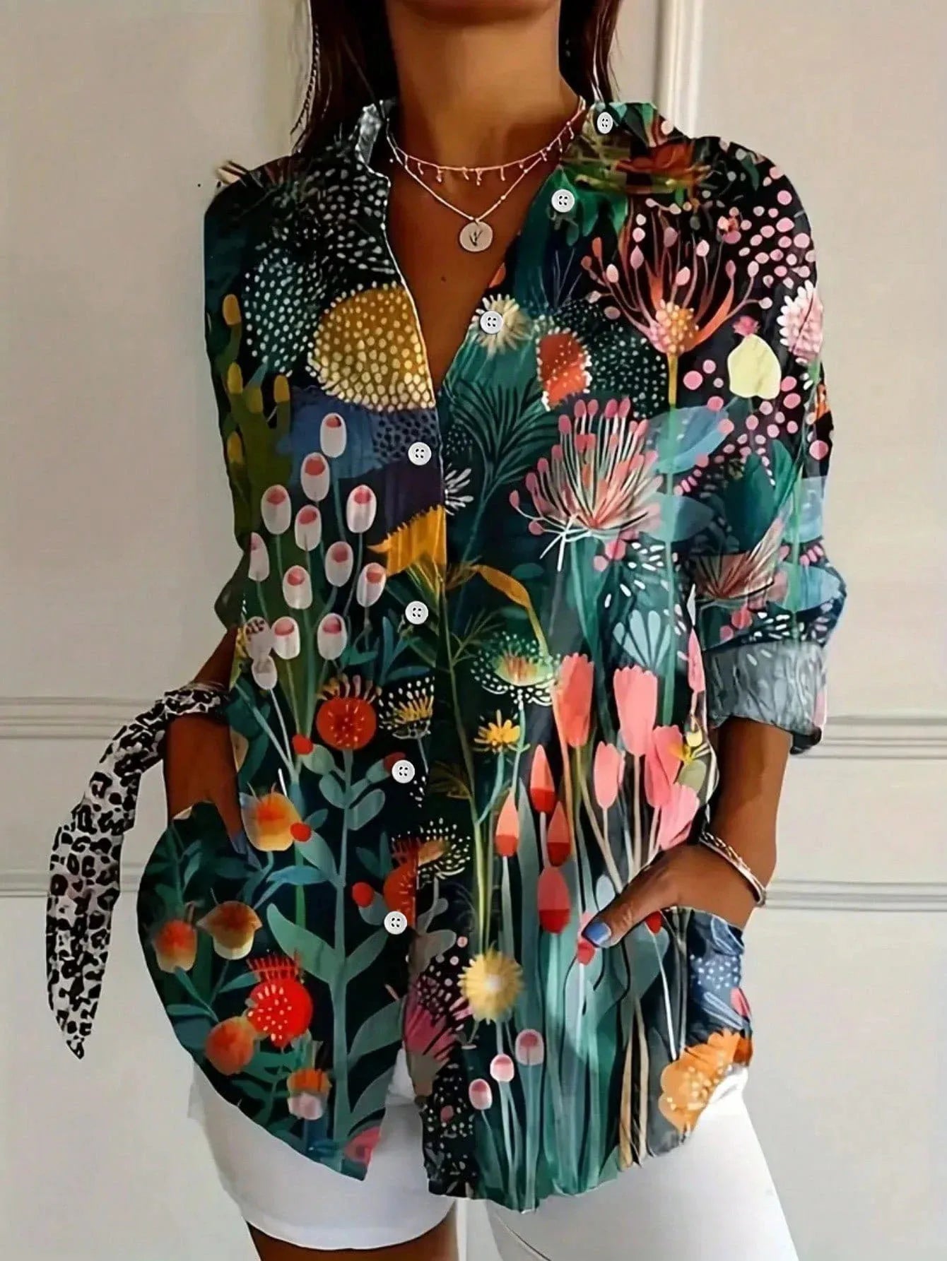 Women's Blouse – Green