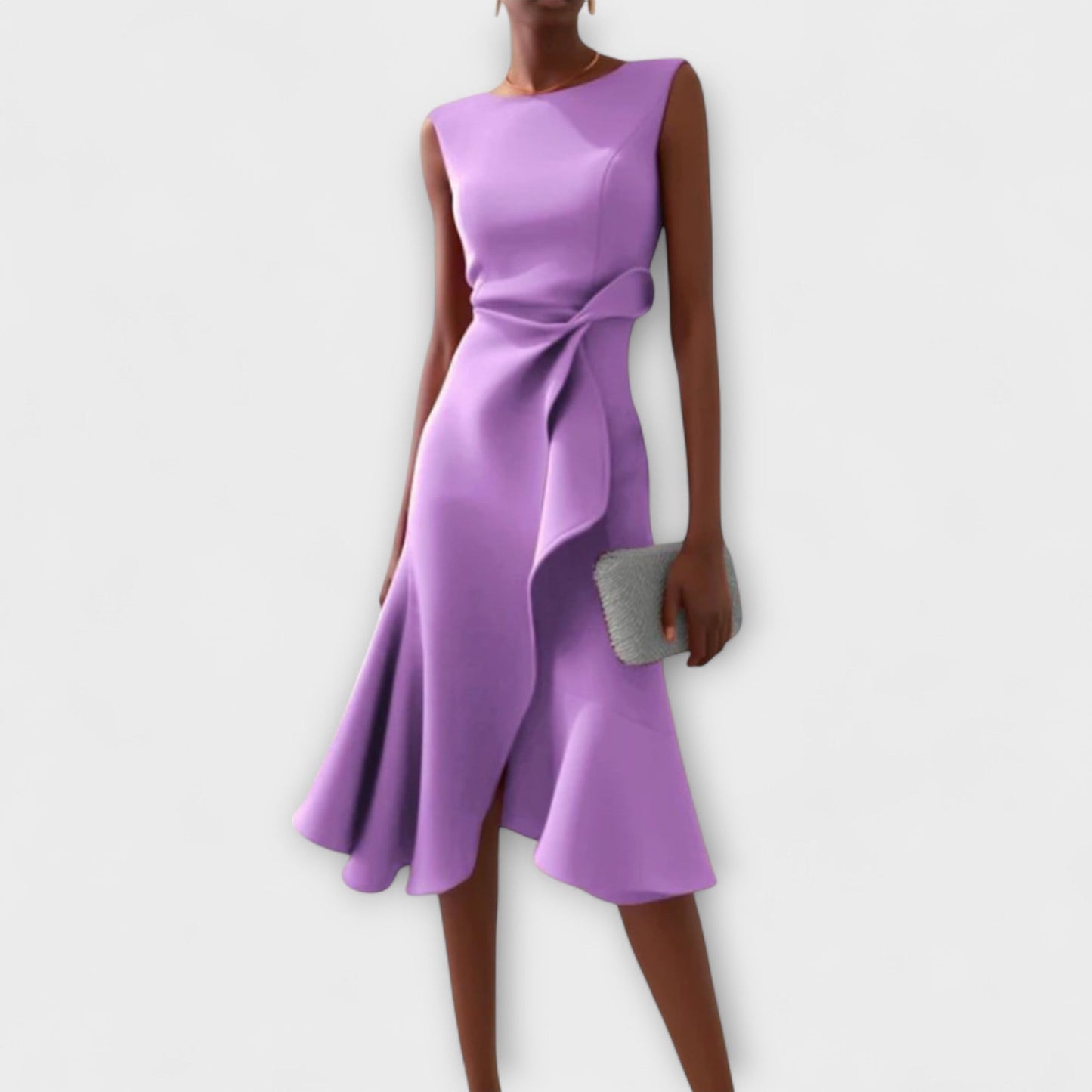 Women's Midi Dress – Violet