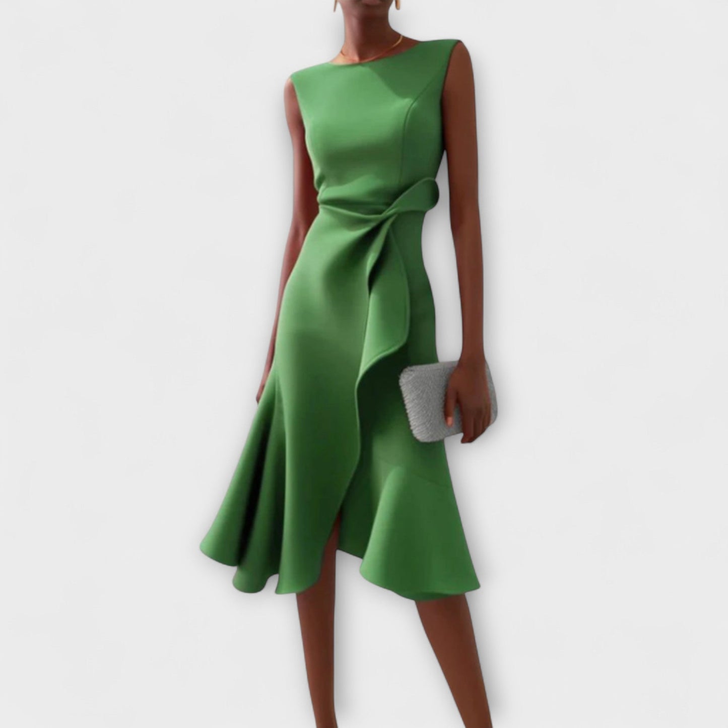 Women's Midi Dress – Green