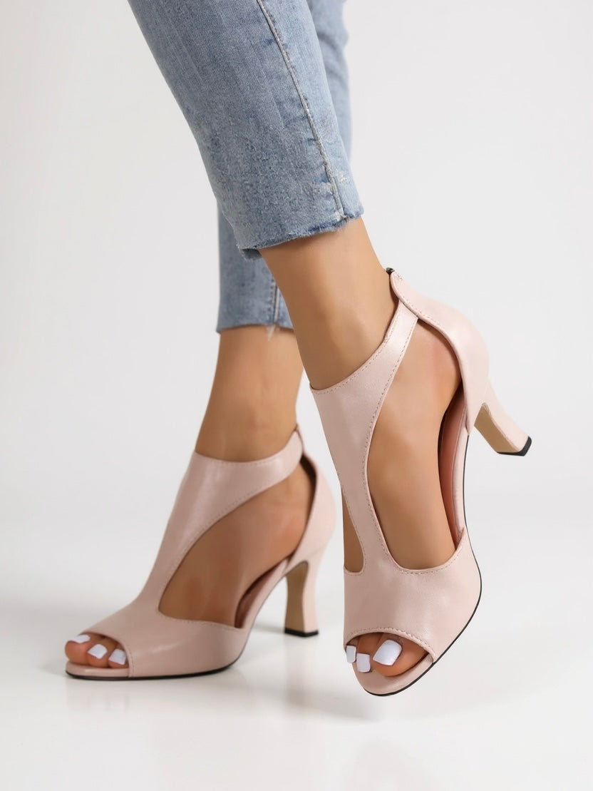 Women's Heeled Sandals – Pink