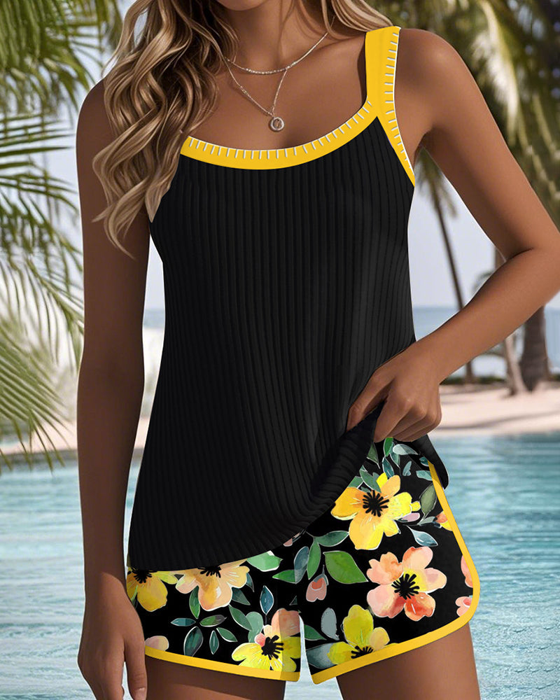 Women's Tankini – Yellow