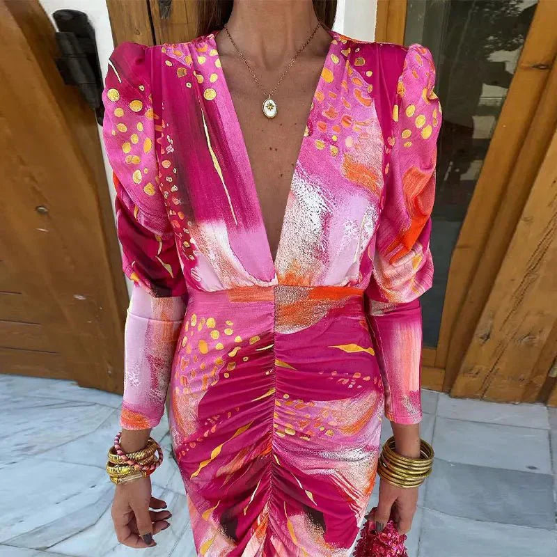 Women's Wrap Maxi Dress