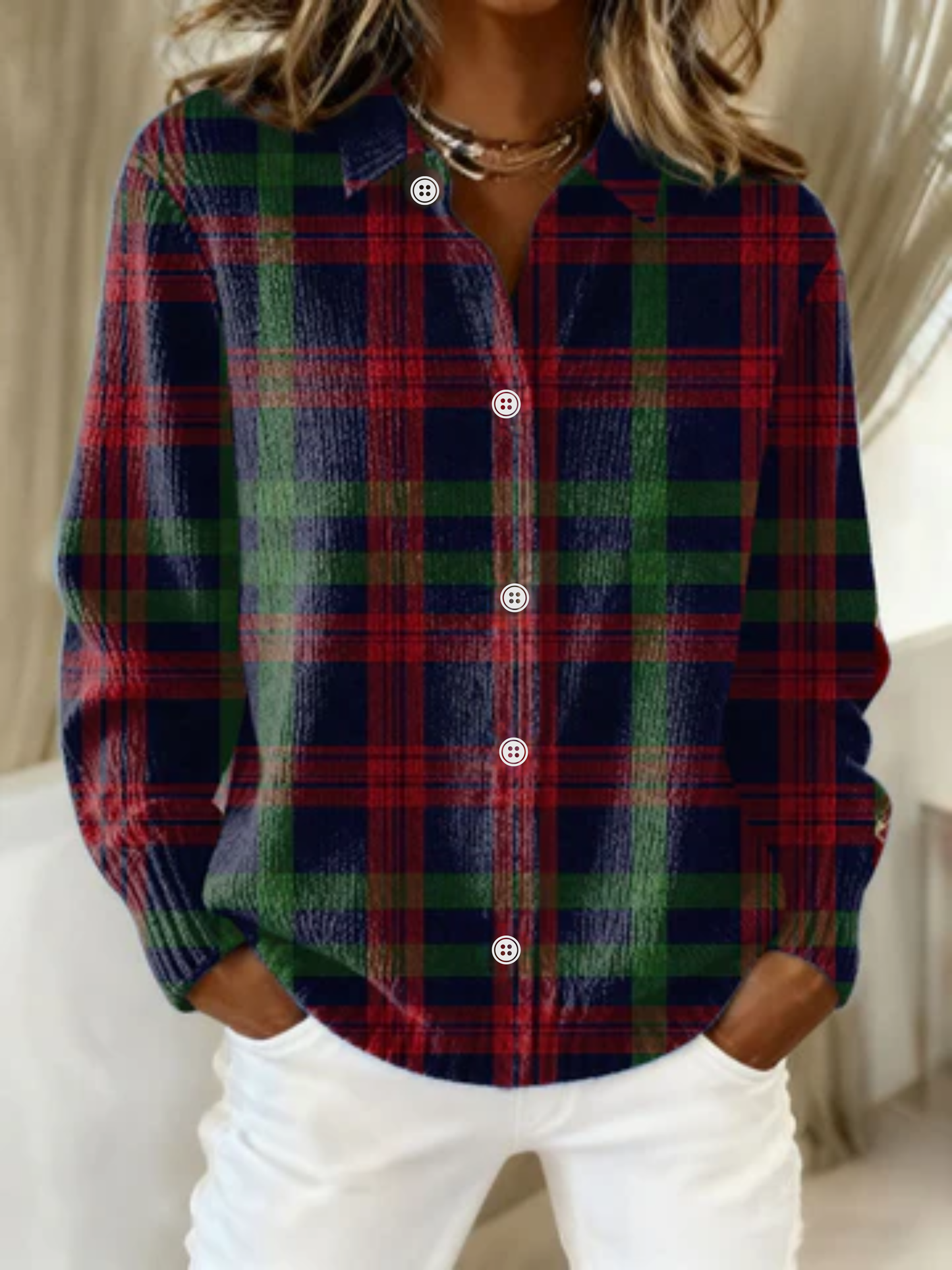 Women's Long Sleeve Blouse