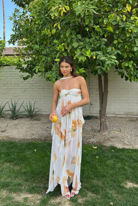 Women's Halter Maxi Dress