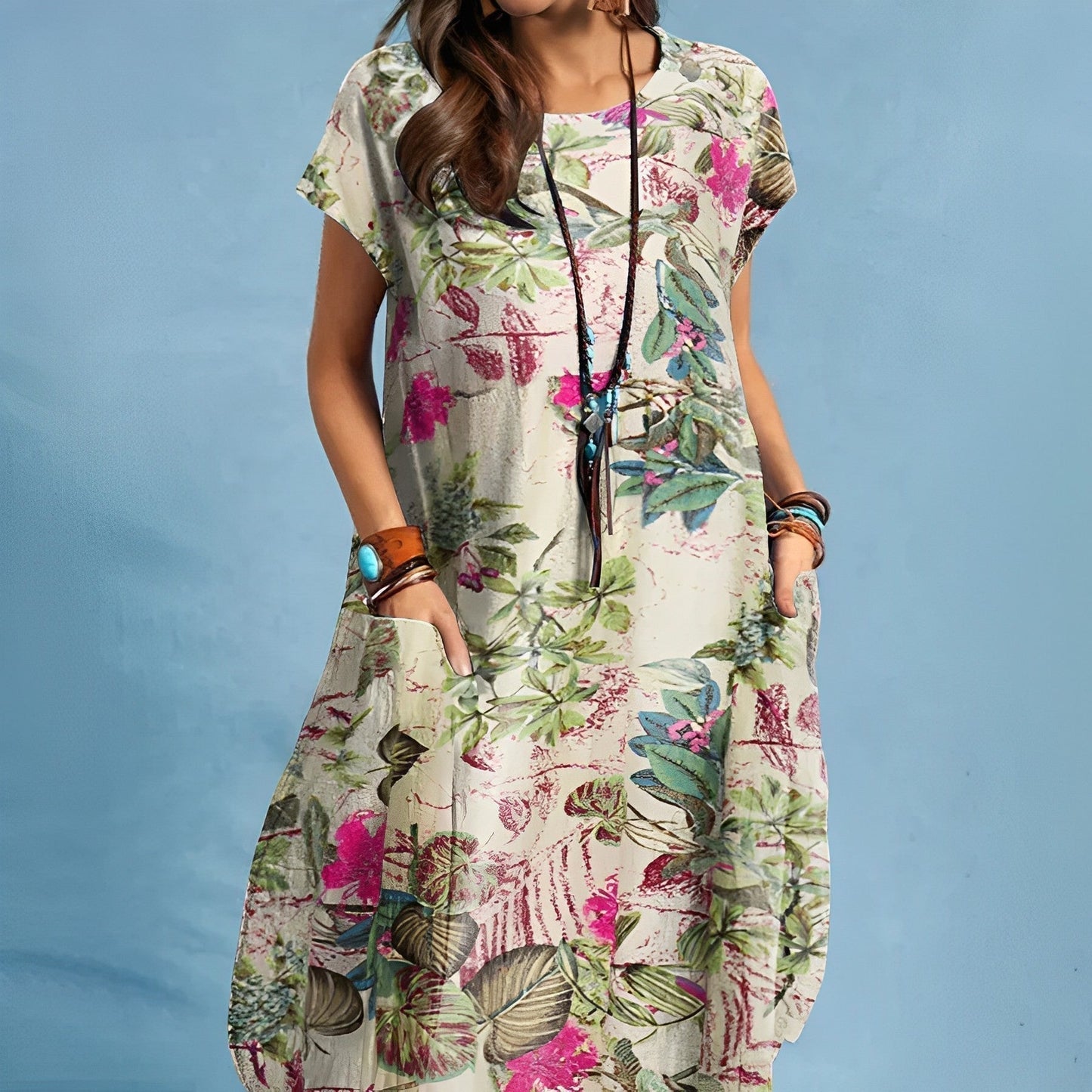 Women's Maxi Dress – Red
