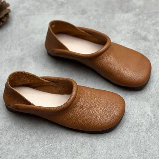 Women's Ballet Flats – Brown
