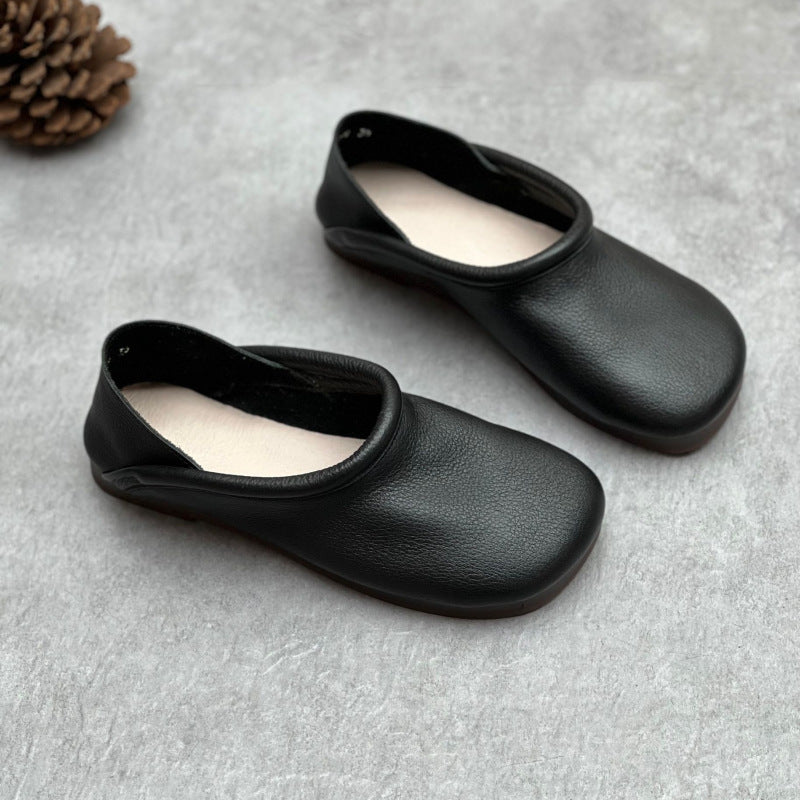 Women's Ballet Flats – Black