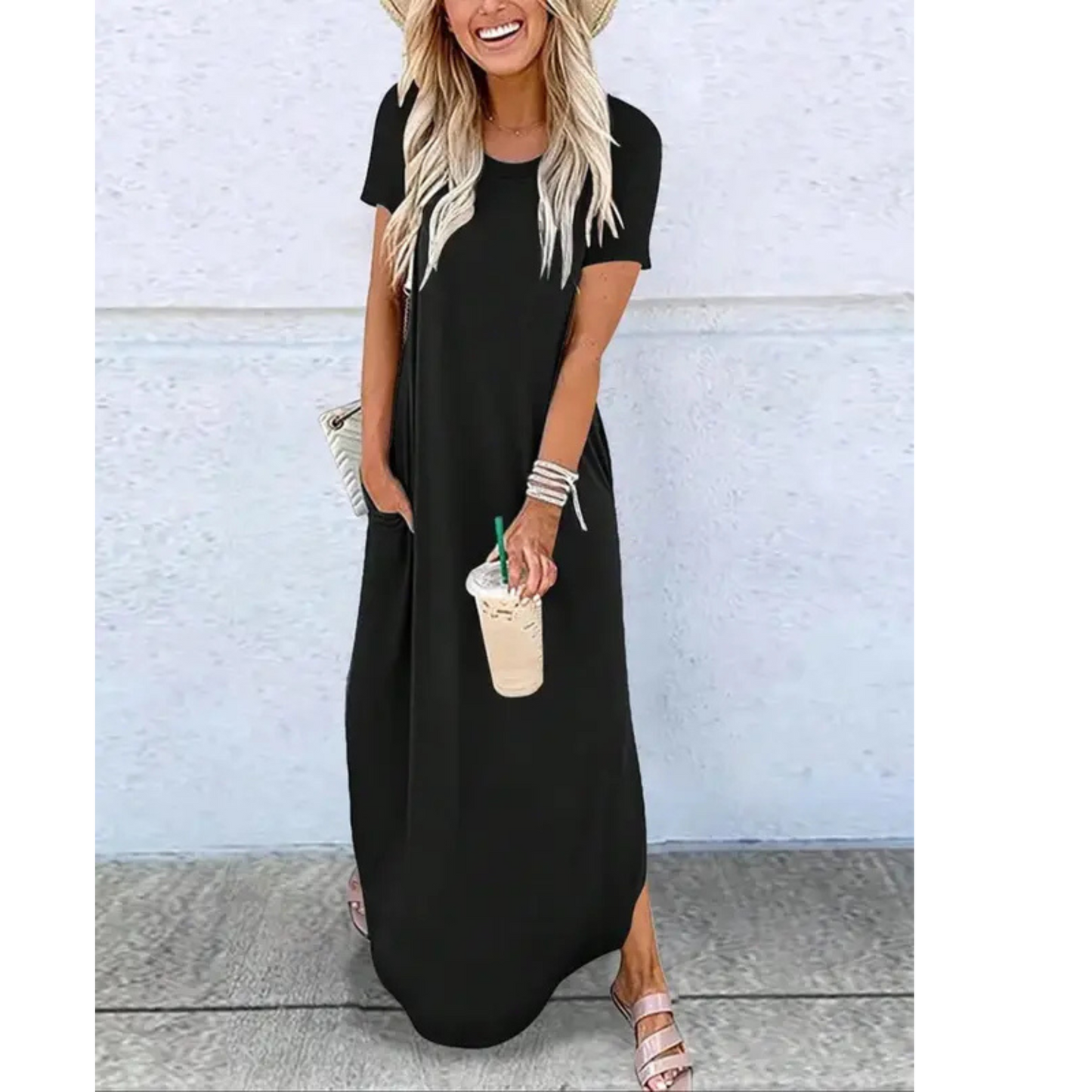 Women's Maxi Dress – Black