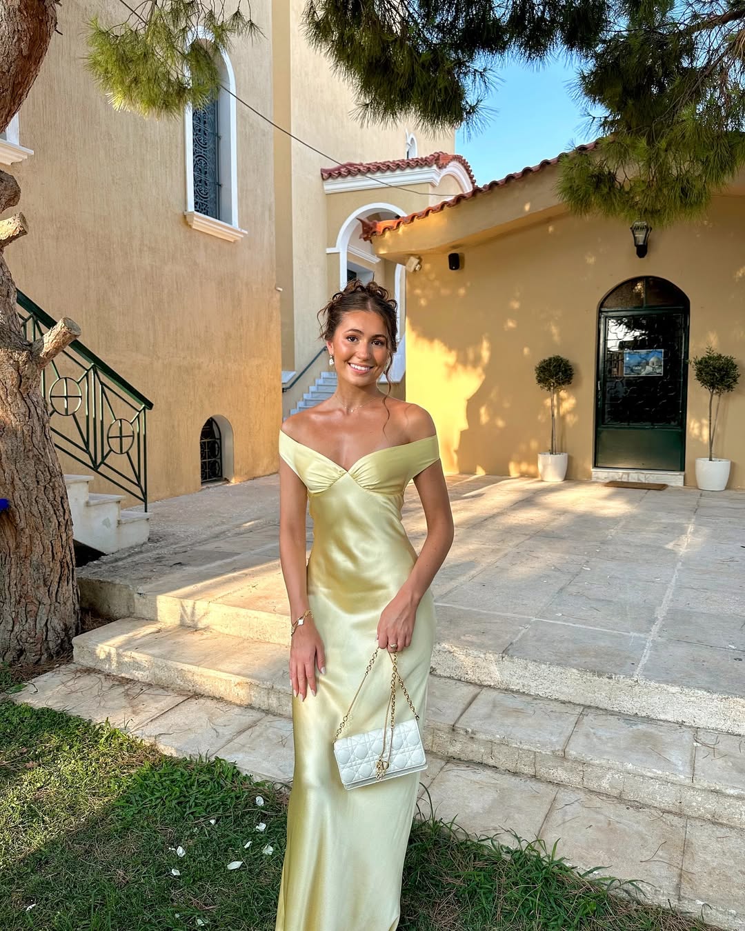 Women's Off Shoulder Evening Maxi Dress