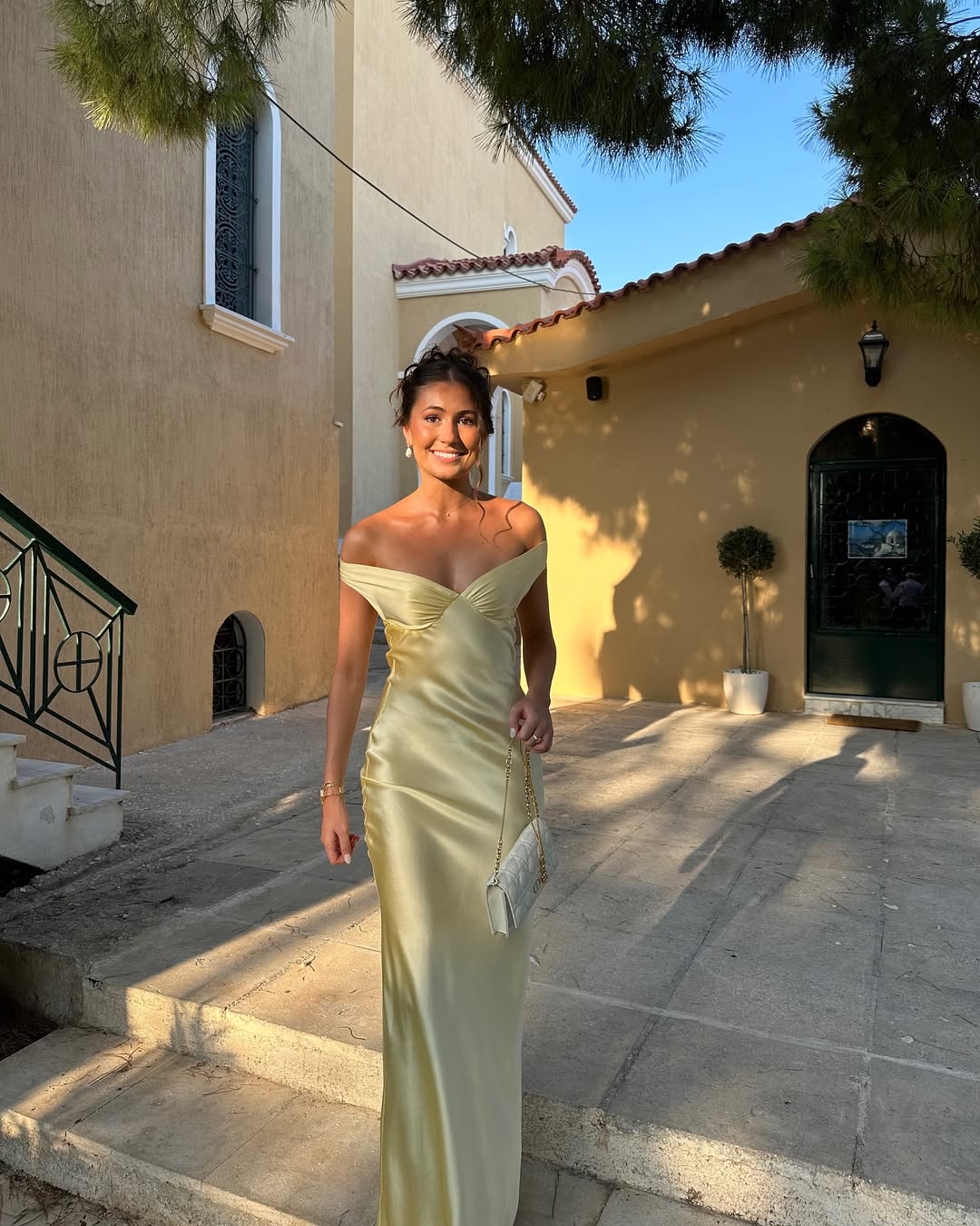 Women's Off Shoulder Evening Maxi Dress