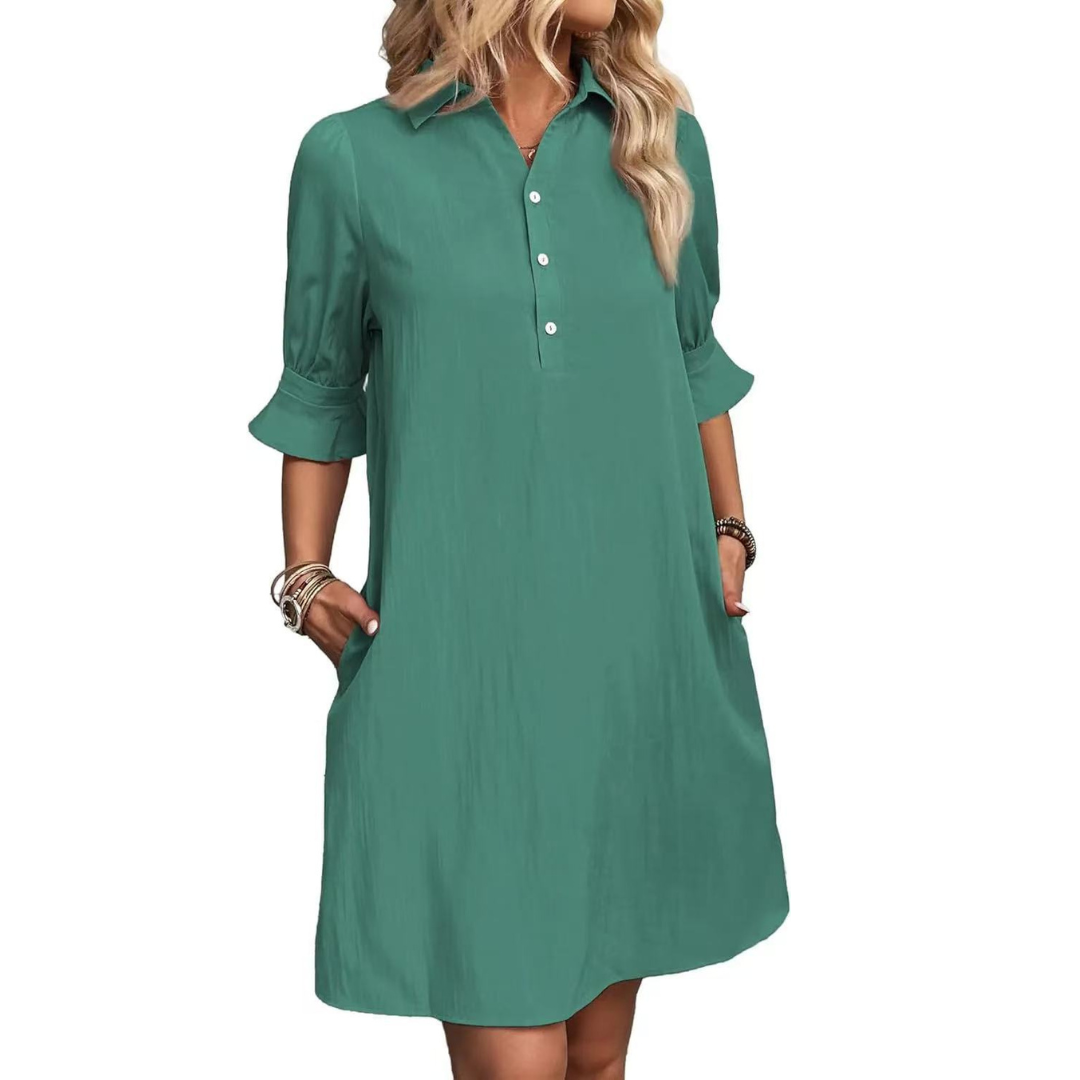 Women's Mini Dress – Light Green