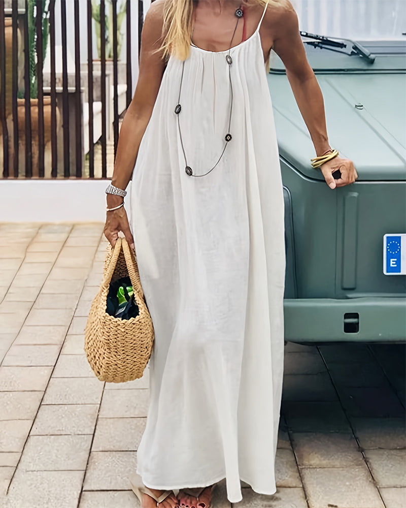 Women's Maxi Dress – White