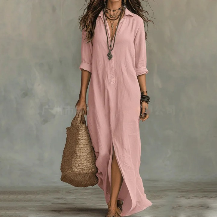 Women's Maxi Dress – Pink