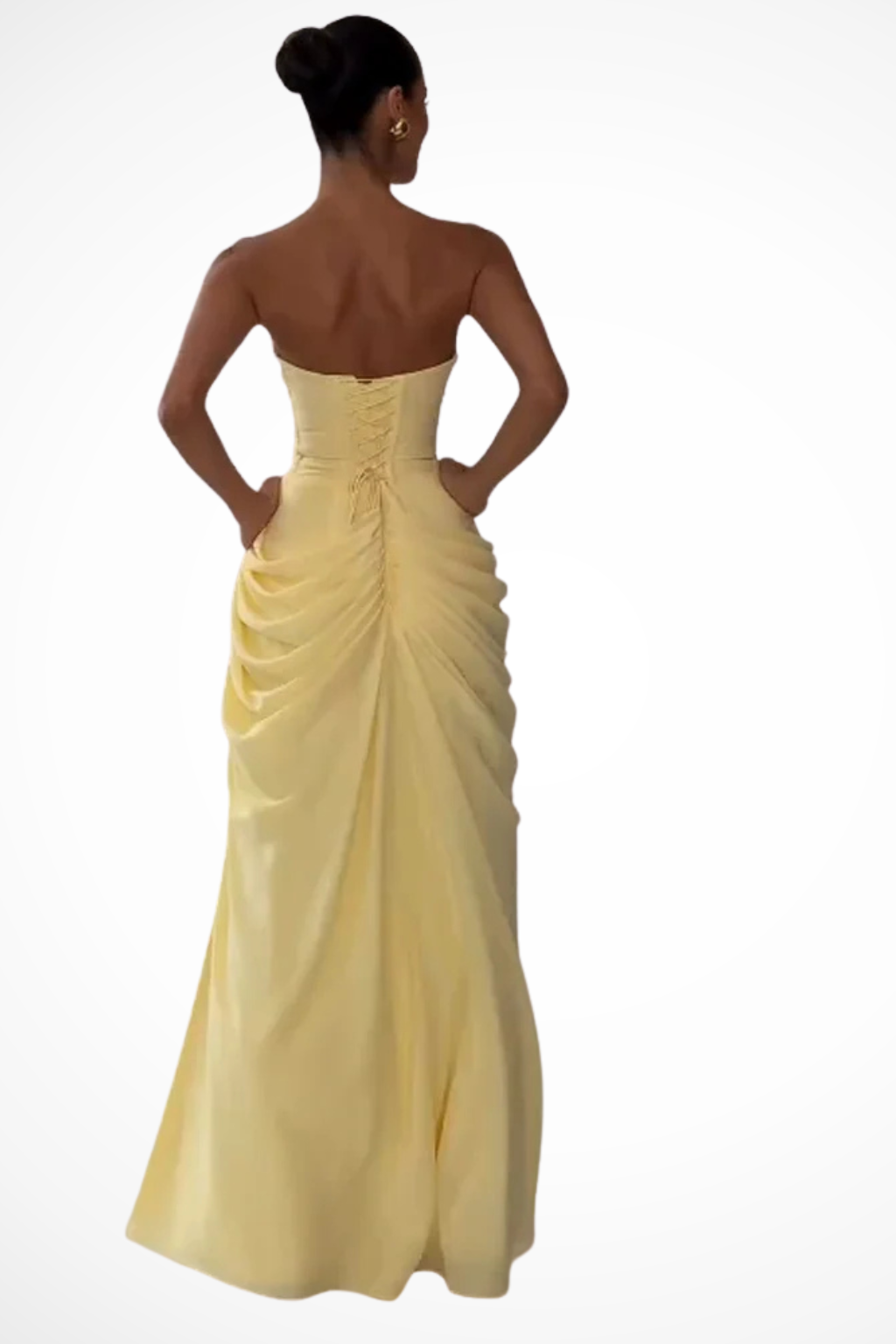 Women's Strapless Maxi Dress
